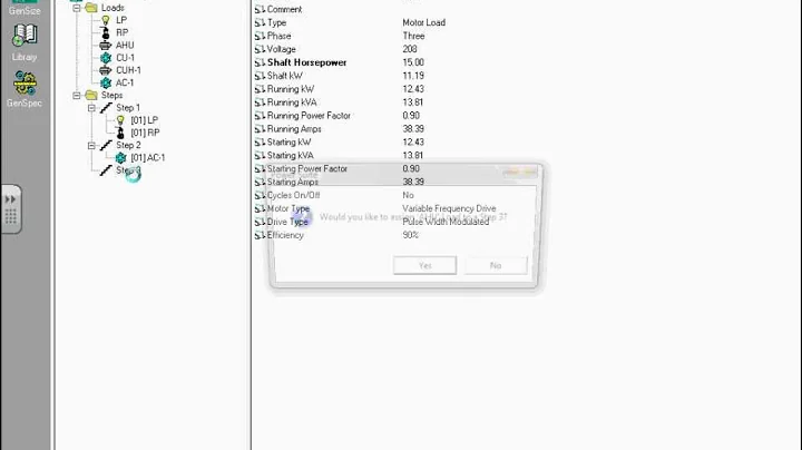Generator Sizing Cummins Software 11 15 12