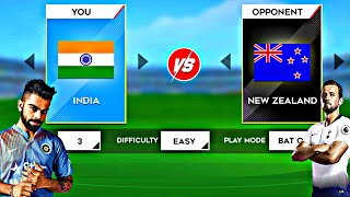 India vs new zealand t 20 World Cup cricket World cricket prime league gameplay New cricket game screenshot 1