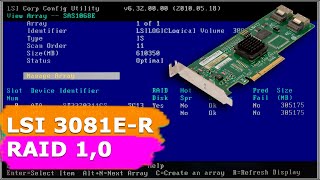 Как восстановить данные с RAID массива нерабочего контроллера LSI 3081E-R