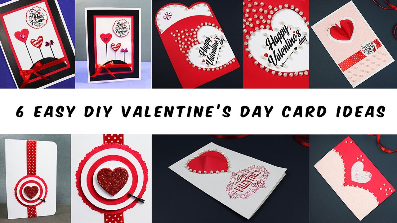 Valentine diy kids easy projects crafts valentines craft countdown adorable hearts idea diyncrafts 6 Easy DIY Valentine’s Day Card Ideas - YouTube