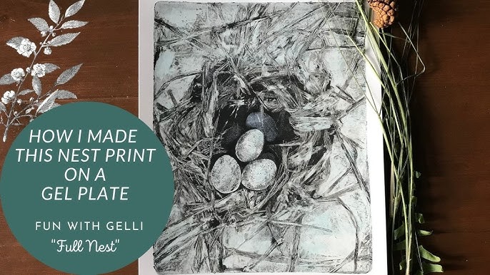 Gelli Plate Abstracts – Create Unique & Interesting Abstract Prints On Your Gelli  Plate