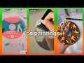 Cd painting 💿 TikTok videos