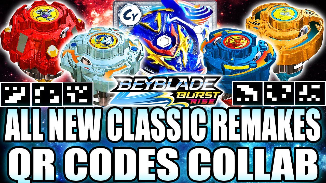 Qr Code Beyblade Burst Turbo App XCALIUS X4, HAZRD, KERBEUS K4, HADES H4,  VALTRYK V5 QR CODE 