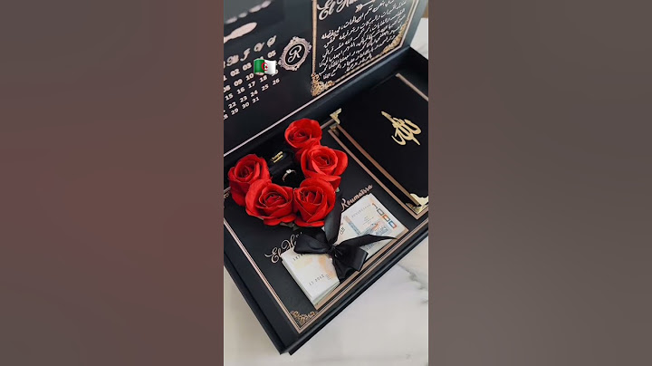 فكرة لتقديم المهر للعروس 🥰🇩🇿