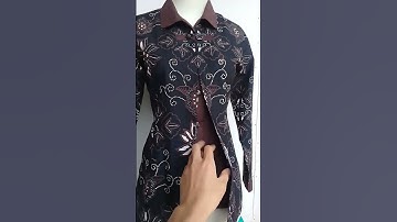 Thumbnail of ini bisa di buka seperti ini yaa..|| #bajubatik #bajuwanitaterbaru #baju  @Sewing-tutorial