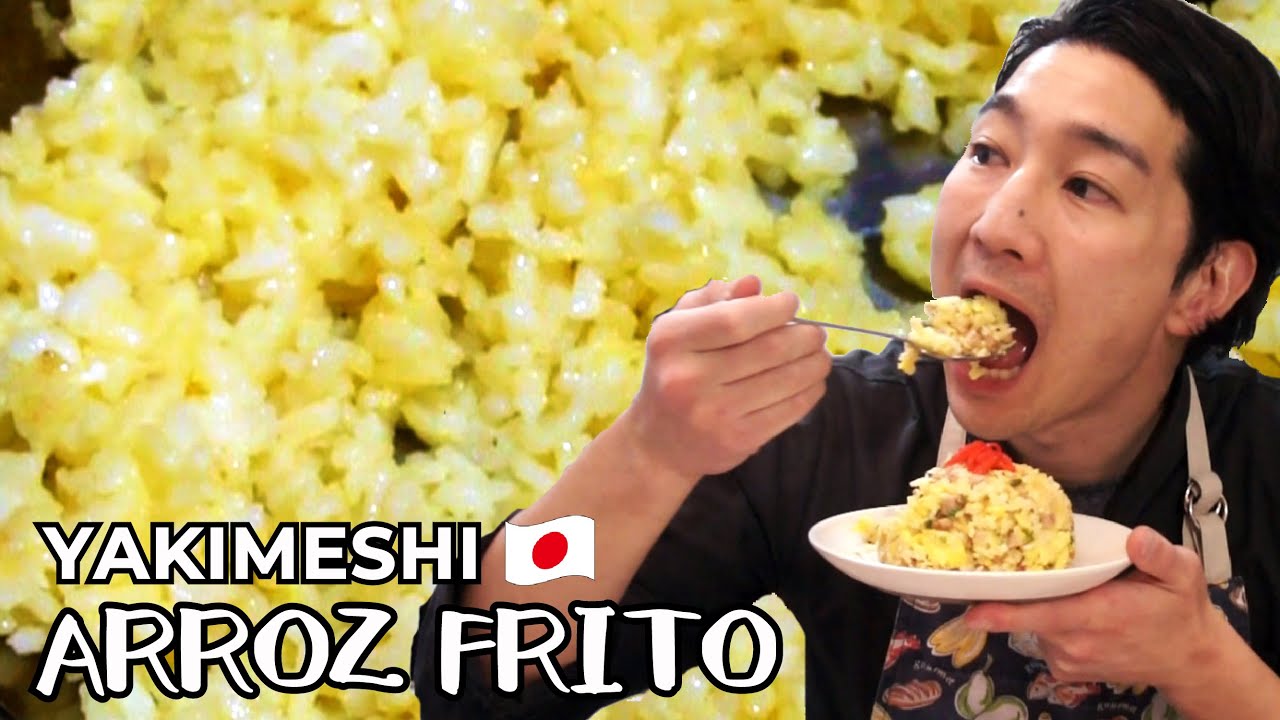 Receta YAKIMESHI fácil y delicioso de arroz frito｜cocina japonesa - YouTube