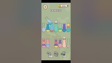Complete Drink Sort Master Advanced Mode Level 130