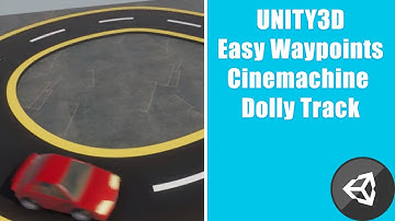 How to create waypoints in unity - Easy Path Follow in Unity (Cinemachine Dolly Track)