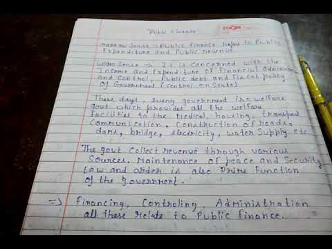 Public Finance Difference Between Public Finance And Private Finance Youtube