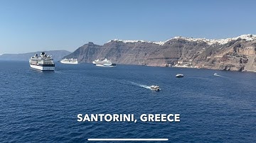 HERAKLION, SANTORINI GREECE AUGUST 2025