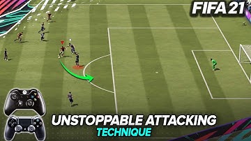 FIFA 21 UNSTOPPABLE NEW ATTACKING TRICK TO SCORE EASY GOALS - FIFA 21 TUTORIAL