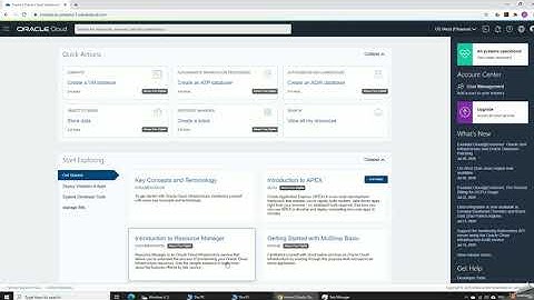 Oracle Cloud Shell  Demo