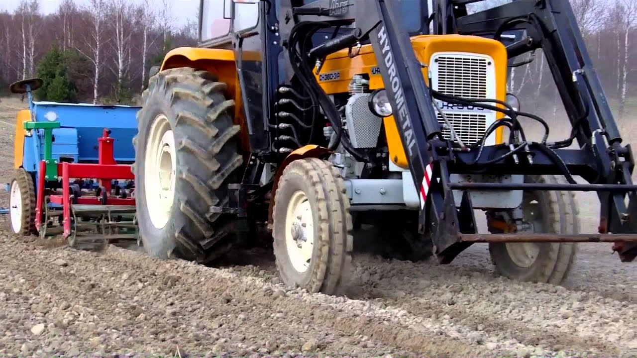 Podsumowanie sezonu 2012 czyli siew, oprysk, koszenie, prasowanie ... Ursus c-360 3p, Ursus c-330M