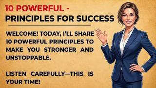 10 Powerful Principles for success || Transform Your Life & Master English with Power ✅