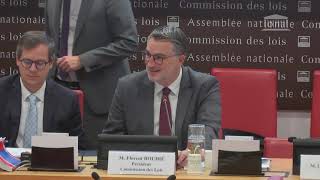 06/11/2024 Commission des lois : Examen pour avis des crédits de la mission "Pouvoirs publics", "...