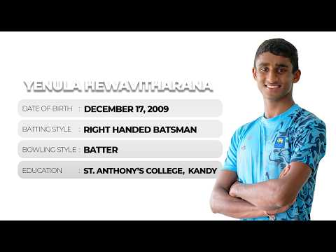 Get to Know | Yenula Hewavitharana