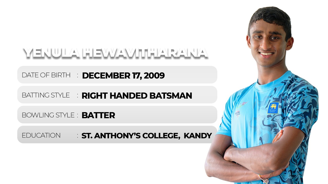 Get to Know | Yenula Hewavitharana