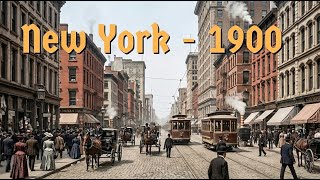 Step Inside New York City in 1900