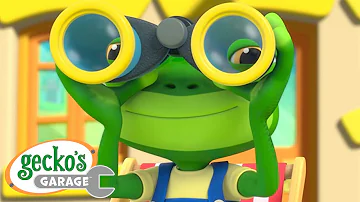I Spy With My Little Eye｜Gecko's Garage｜Funny Cartoon For Kids｜Learning Videos For Toddlers