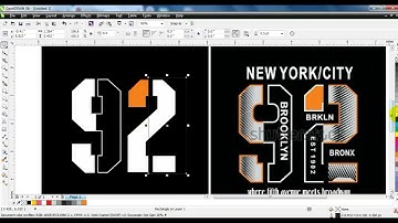 Text Effect Techniques in Coreldraw - Ahsan Sabri- Learn corelDRAW with Ahsan Sabri