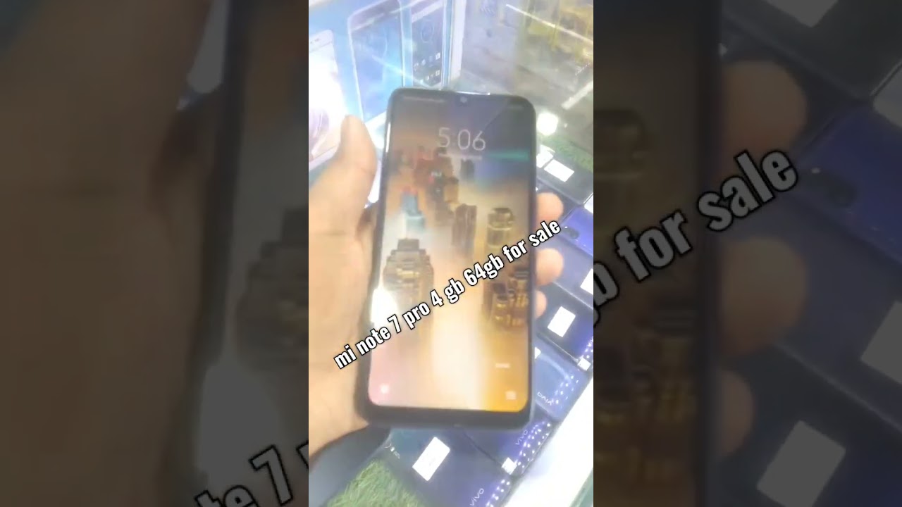 mi note7 pro 4gb 64gb for sale on latest mobile plz like share and subscribe  