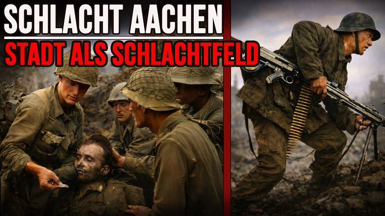 SCHLACHT AACHEN: Wie konnte die US-Armee die erste deutsche Stadt erobern | Zweiter Weltkrieg Doku