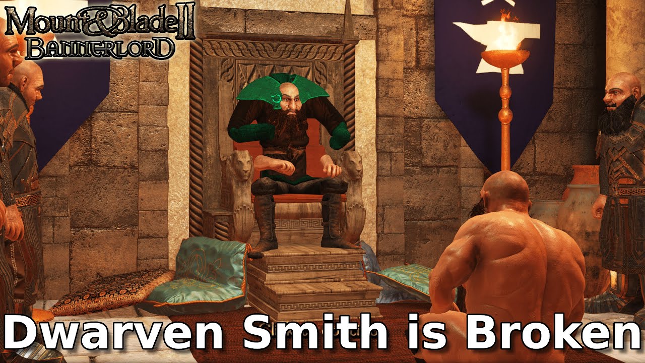 Creating the perfect weapon as a Dwarf on Middle Earth in Mount and Blade 2: Bannerlord