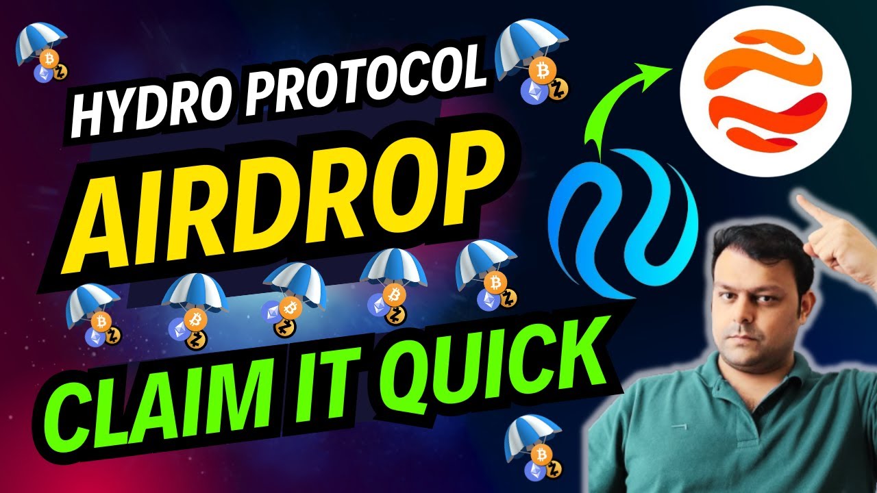 Hydro Protocol (HDRO) Airdrop For Injective (INJ) Stakers | Claim it Quick  - YouTube