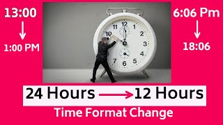24 Hours to 12 Hours Time Format Conversion in Windows-10 PC.. screenshot 4