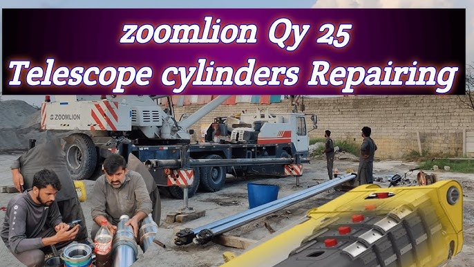 Repair Zoomlion Qy 25 Crane Telescoping 2024
