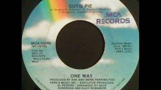 Cutie Pie -  One Way