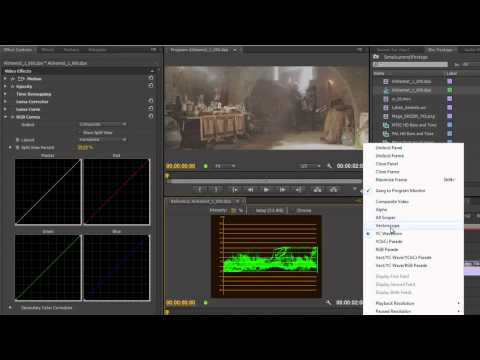 Premiere Pro CS6 Techniques: 61 Color 14 RGB Curves 1