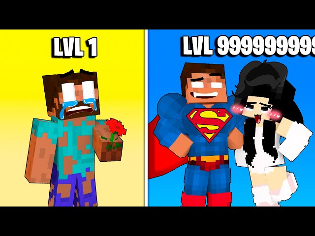 CROOK vs BOSS - Poor HEROBRINE BECAME A SUPERHERO Challenge - Animation class=