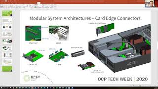 ocp 2020 tech week: high speed interconnect building blocks for modular system architectures