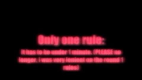 war of тhε εdıтors. RESULTS AND ROUND 2 :)