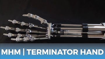 MatterHackers Minute // Amazing 3D Printed Terminator Hand