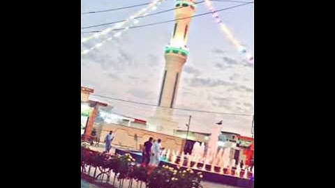 القارئ : عمر يوسف الجميلي صلاة المغرب في جامع الكرمة الكبير