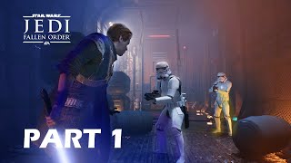 FULL GAMEPLAY Star Wars Jedi: Fallen Order PART 1 - CVSG Gaming [Max Settings]- Full Game Cutscenes.