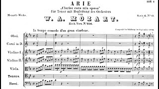 Wolfgang Amadeus Mozart - Clarice cara mia sposa, K.256
