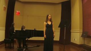 "Sure on this Shining Night", S. Barber, Rosalie Toupin (mezzo soprano)