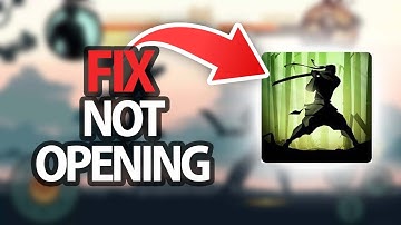 How To Fix Shadow Fight 2 Game App Not Opening | Step By Step