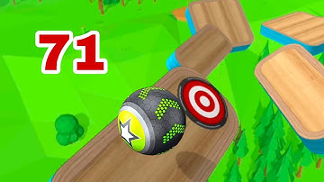 Going Balls, SpeedRun, Going Balls Portal Run Gameplay Level 71