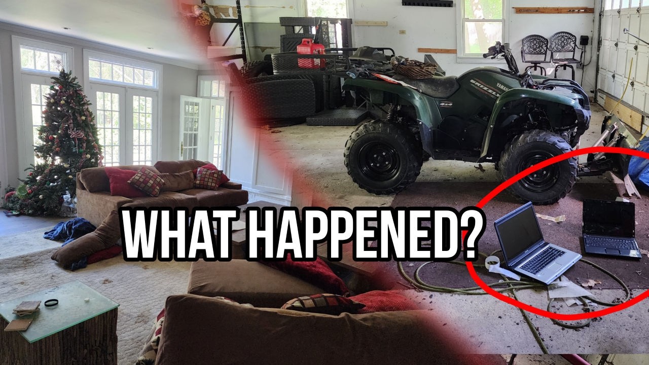 ⁣Family's Mansion Left ABANDONED After Christmas, But Why?