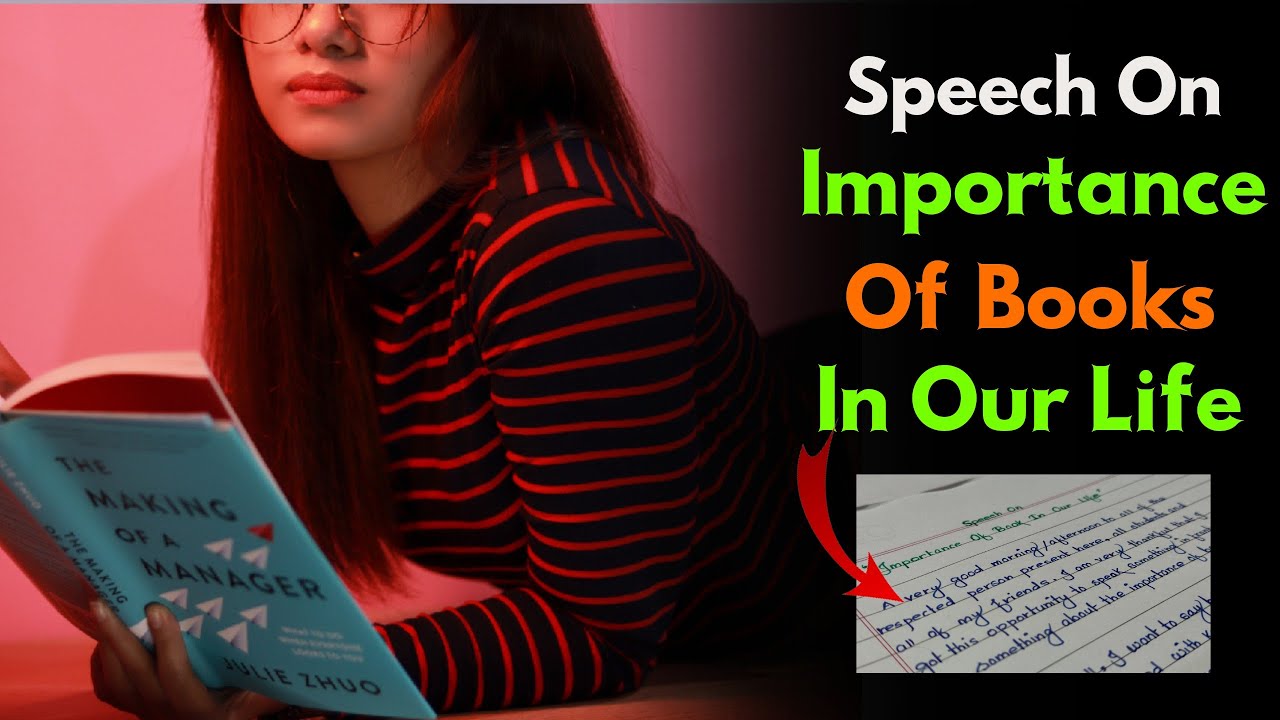 importance of books in our life speech in hindi