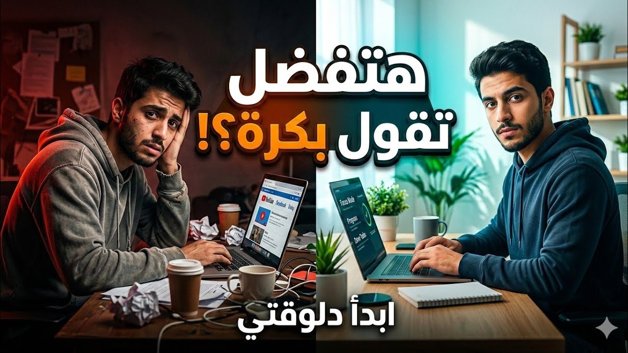 هتفضل تقول بكرة؟! ابدأ دلوقتي