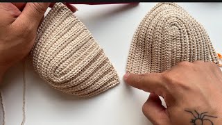 Bojo em meio ponto para croppeds e vestidos - nova receita 2026 - @Marcosjuniorcroche 