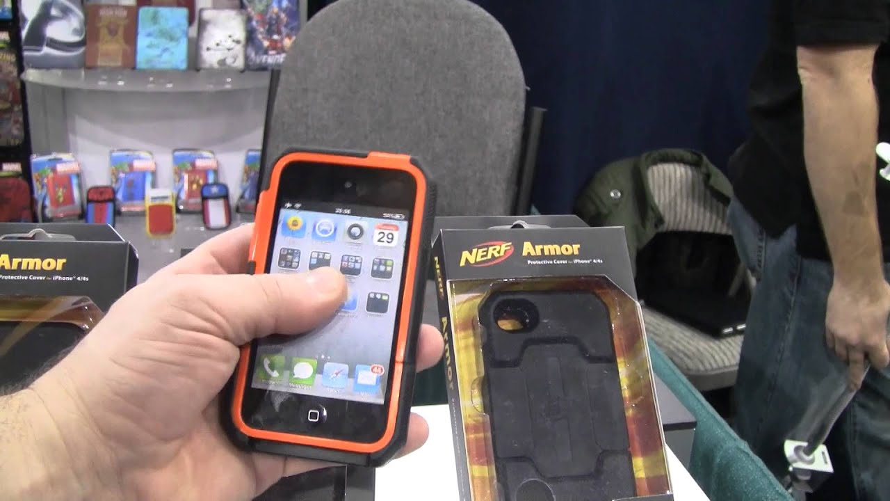 CES 2012 Nerf iPhone Case YouTube
