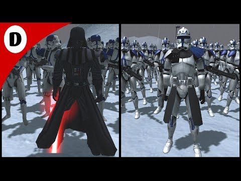 Captain Rex S 501st Vs Darth Vader S 501st Legion Men Of War Star Wars Mod Youtube - gcr 501st legion roblox