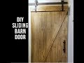 DIY Sliding Barn Door DIY Sliding Barn Door
