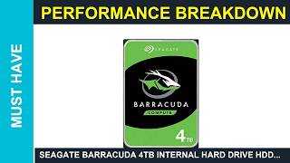 Seagate BarraCuda 4TB Internal Hard Drive HDD 35 Review 2026